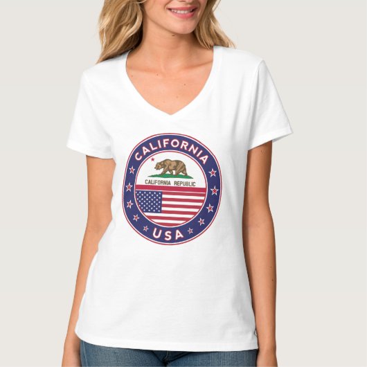 v-neck t-shirt tシャツ (正面)