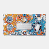 V-Pulse 2デスクマット デスクマット (キーボード&マウス)