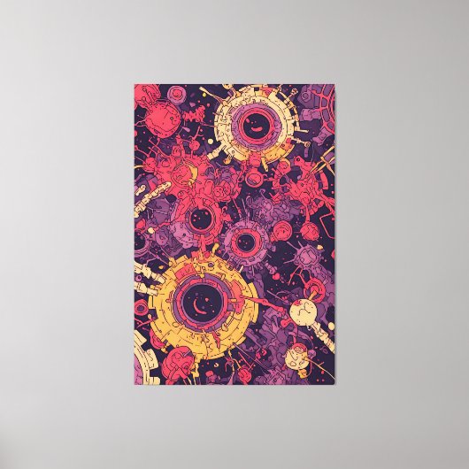 V-Pulse 6キャンバス印刷 キャンバスプリント (正面)