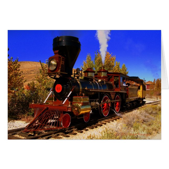 V&Tの朝の蒸気 (正面横)