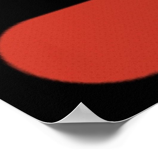 V the Visitors 1983ロゴ ポスター (角)