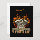 V-Twin’s Day for Chopper Lovers Make it personal!  シーズンポストカード (正面/裏面)