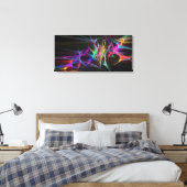 V. U. O. and Fields #017_II by Kyrylo Glivin キャンバスプリント (インサイチュ (寝室))