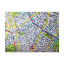 VAのノーフォークヴィンテージの地図