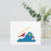 VAは恋人向け ポストカード (スタンド正面)