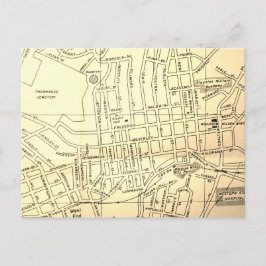 VAスタントンヴィンテージマップ ポストカード