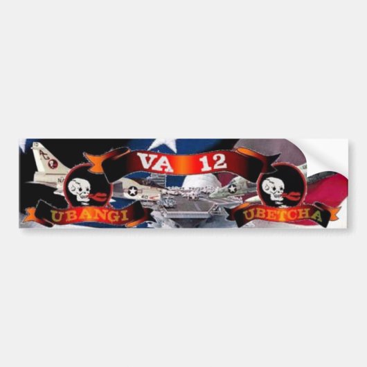 va12バンパーステッカー バンパーステッカー (正面)