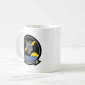 VA-155銀製キツネ コーヒーマグカップ (正面左)