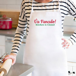 Va Fanculo KitchenがClosed おもしろい Jokeにイタリアンなる スタンダードエプロン
