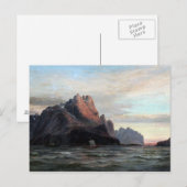 Vaagekallen Lofoten Norwayのエドバードスカリビュー ポストカード (正面/裏面)