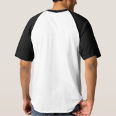 VACの人のRaglanの野球のTシャツ Tシャツ (裏面)