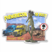 Vacaまたはバストビニールのシール シール (正面)