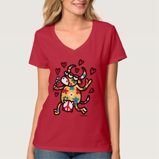 Vaca Hippy Tシャツ (正面)