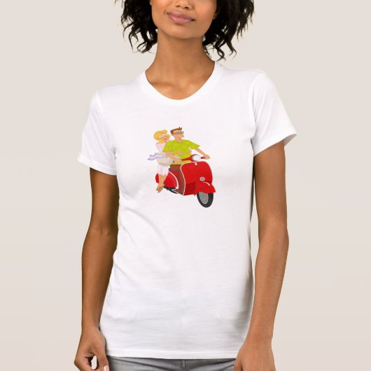 Vacanze Romane - La Dolce Vita Tシャツ (正面)