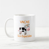 Vacasの息子Especiales コーヒーマグカップ (左)