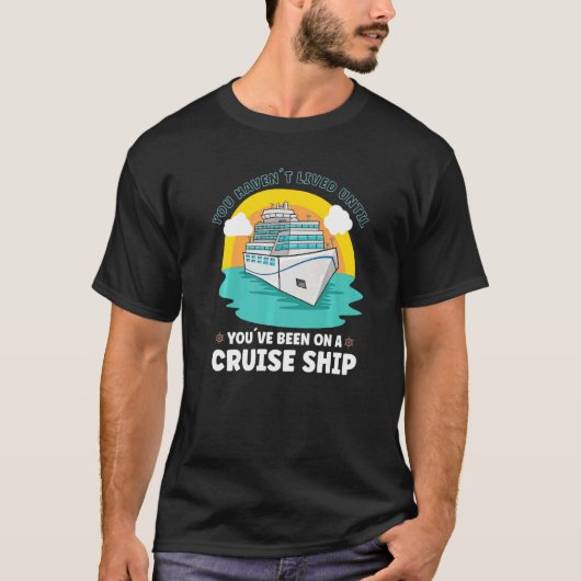 Vacation Boating Boat Captain Cruise Ship Cruising Tシャツ (正面)