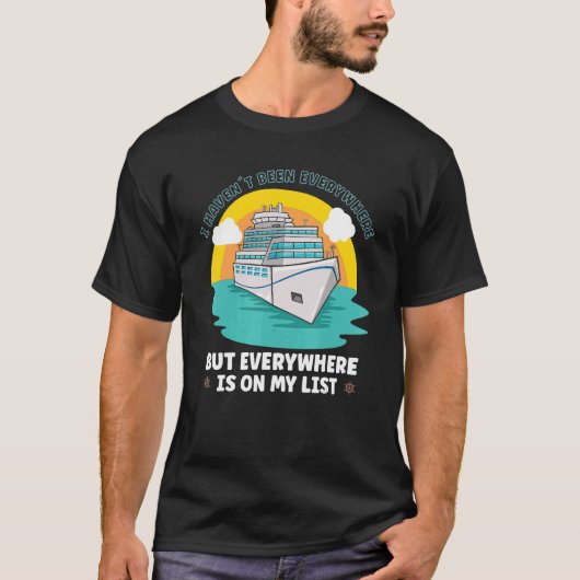 Vacation Boating Boat Captain Cruise Ship Cruising Tシャツ (正面)