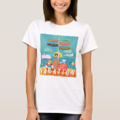 Vacation Destinations Tシャツ (正面)