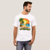 Vacation Feels Right Unisex Basic T-Shirt USA Tシャツ (正面フル)