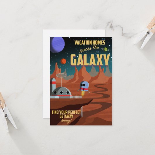 Vacation Homes カード (正面/裏面インサイチュ)