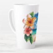 Vacation, Lets Go To The Beach  カフェラテマグ (左アングル)