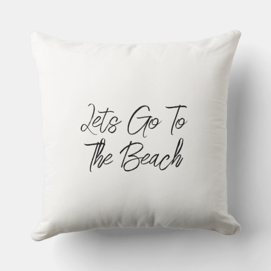 Vacation, Lets Go To The Beach  クッション (裏面)