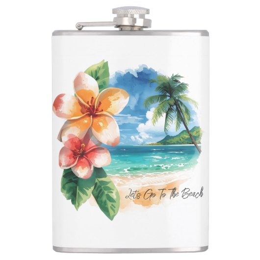 Vacation, Lets Go To The Beach  フラスク (正面)