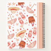 Vacation Memories Notebook | Travel Journal ノートブック (裏面)