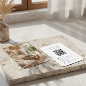 Vacation Rental Guest House Photo QR Code 名刺