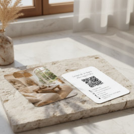 Vacation Rental Guest House Photo QR Code 名刺