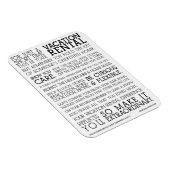 Vacation Rental Guest Manifesto マグネット (右側)