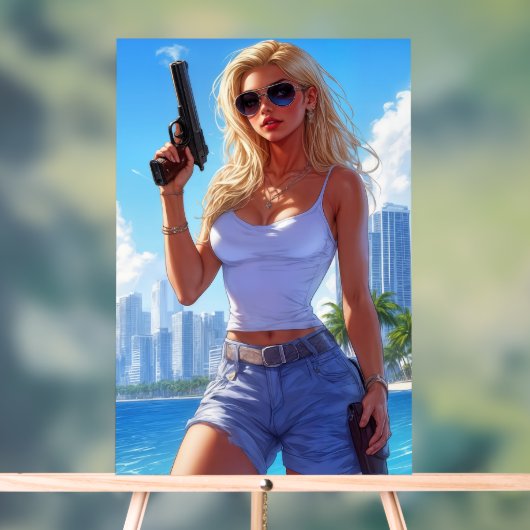 Vacation’s Over – Back from the Beach, Locked and アクリルサイン (ニュートラル)