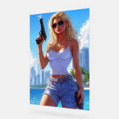 Vacation’s Over – Back from the Beach, Locked and  アクリルサイン (傾斜)