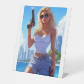 Vacation’s Over – Back from the Beach, Locked and 台座サイン (正面)