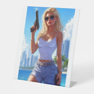 Vacation’s Over – Back from the Beach, Locked and 台座サイン