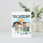 VACATION Tシャツ/ギフト ポストカード (スタンド正面)