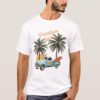 Vacation time tシャツ
