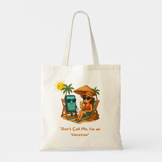 Vacation Time Tote Bag トートバッグ (裏面)