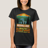 Vacation Unsalted and Shark Free Norris Lake Tシャツ (正面)