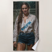 #vacationBeachTowel ビーチタオル (正面)