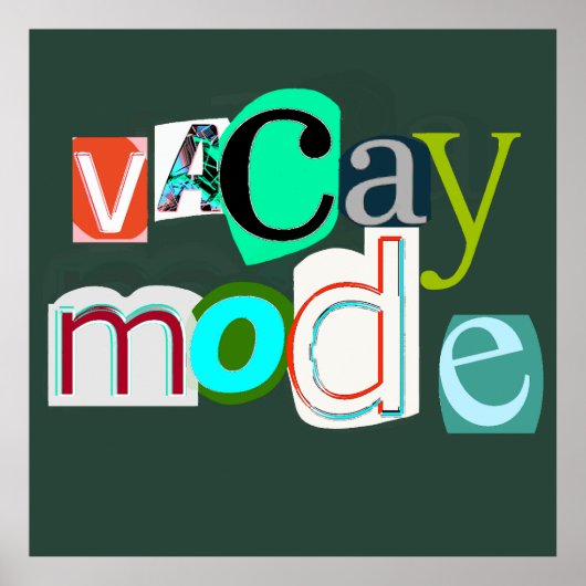 Vacayレトロモード ポスター (正面)