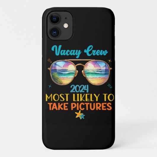 Vacay crew 2024 Case-Mate iPhoneケース (裏面)