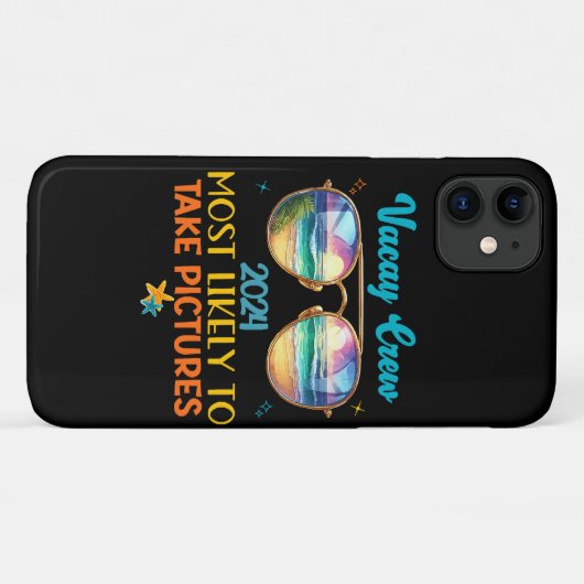 Vacay crew 2024 Case-Mate iPhoneケース (裏面(横))