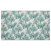 VACAY VOCABの水彩画の赤面のやし ファブリック (ファットクウォーター)