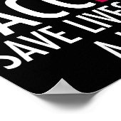 Vaccinate Save Lives Get a Lollipop Vaccine ポスター (角)