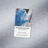 Vaccine | Medicine Health Care Logo マグネット名刺 (インサイチュ)