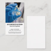 Vaccine | Medicine Health Care Logo 名刺 (正面/裏面)