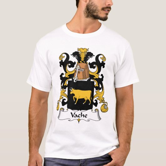 Vacheの家紋 Tシャツ (正面)