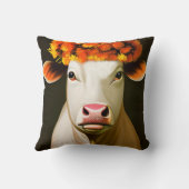 Vache fleurie クッション (裏面)