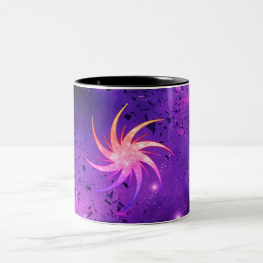 Vacio Two-Tone Mag [銀河系火災ガラス] ツートーンマグカップ (中央)